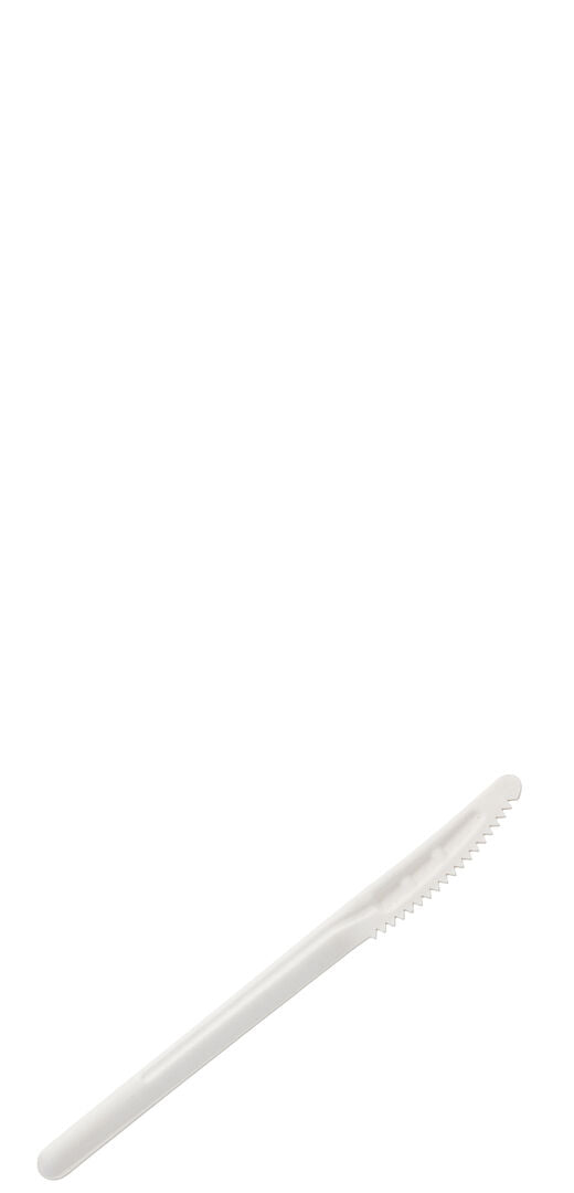 Utopia Natural Sugarcane Knife 6.5" (16.5cm) - Box of 100(10 Boxes of 100)
