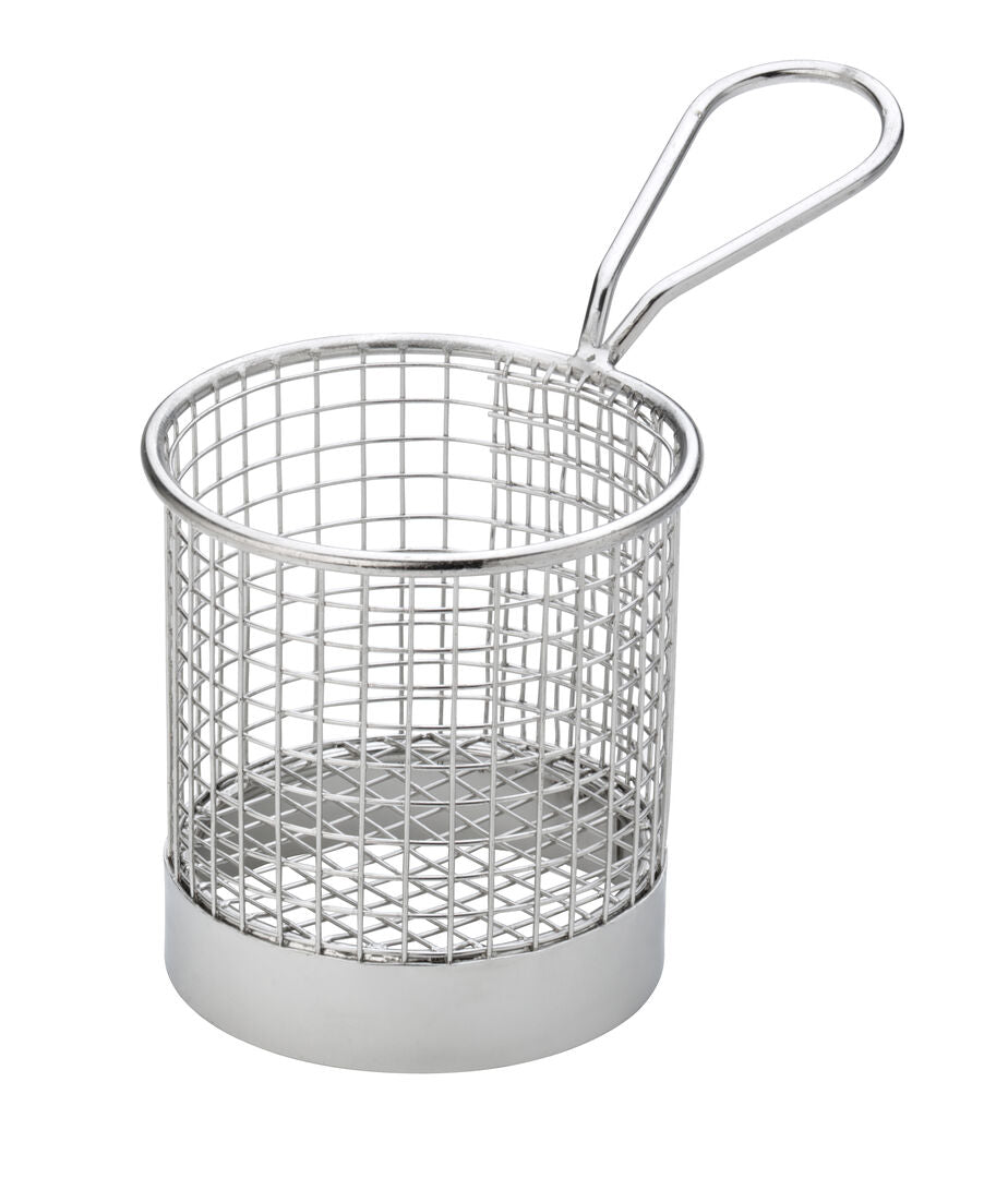 Utopia Round Service Basket 3.5" (9cm)(Box of 6)