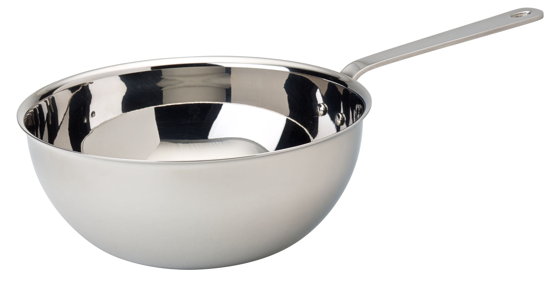 Utopia Stainless Steel Wok 5.5" (14.25cm) 20oz (57cl)(Box of 6)