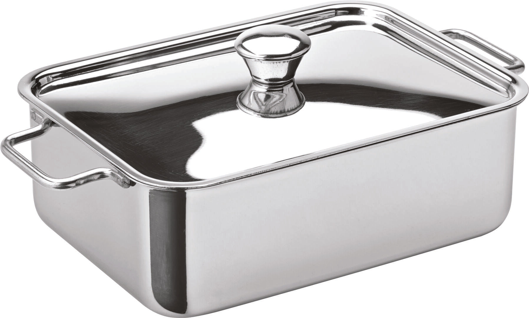 Utopia Stainless Steel Rectangular Lid(Box of 6)