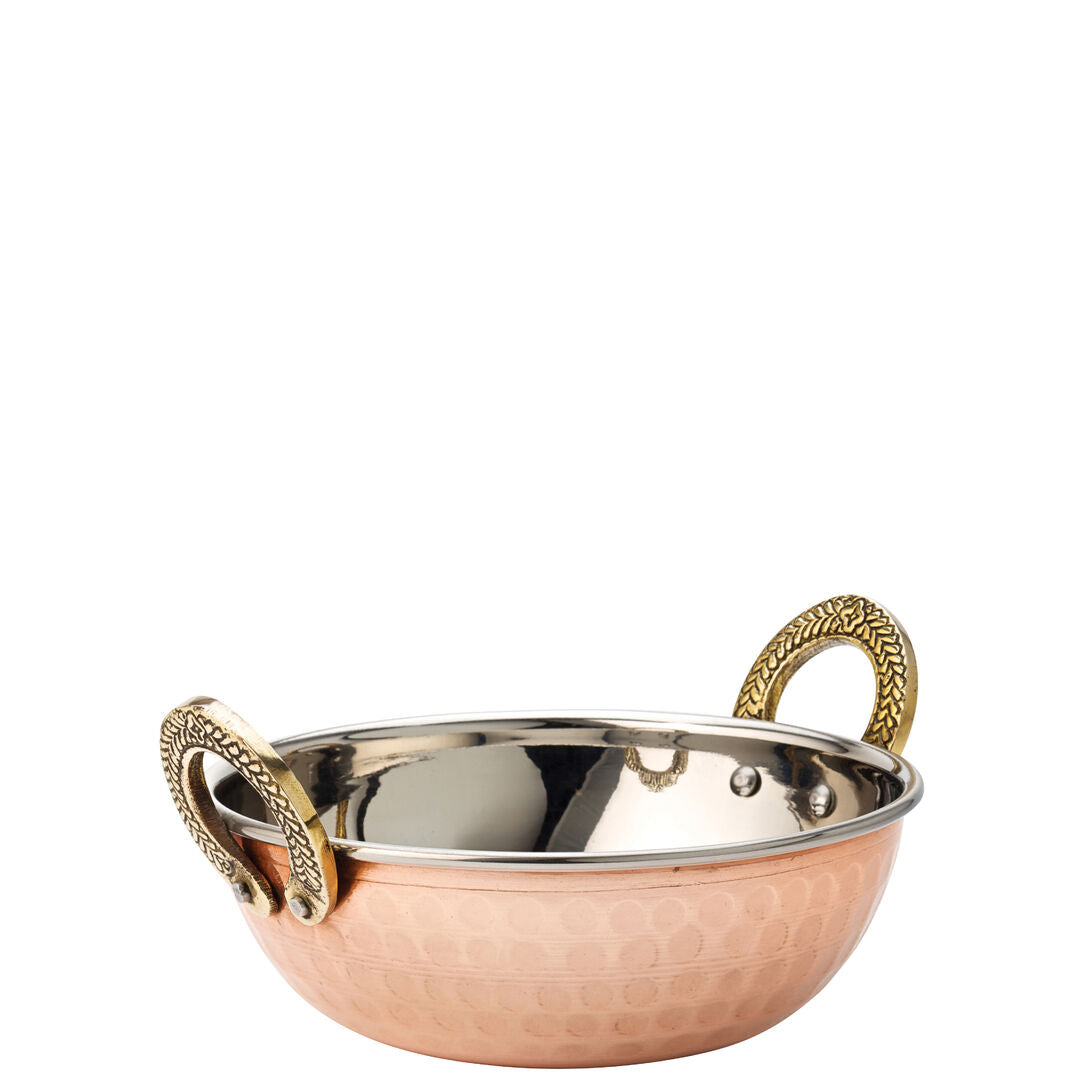 Utopia Copper Kadai Dish 5.25" (13cm) 16.5oz (47cl)(Box of 12)