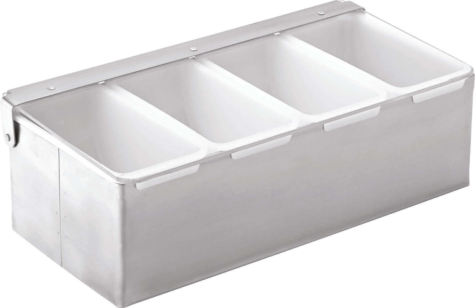 Utopia Condiment Holder - 4 Inserts 11.75" (30cm)(Box of 1)