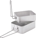 Utopia Mess Tins with Foldable Handles - Set of 2(Set of 2)