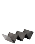 Utopia Black Triple Street Food Stand 21cm x 10cm(Box of 12)