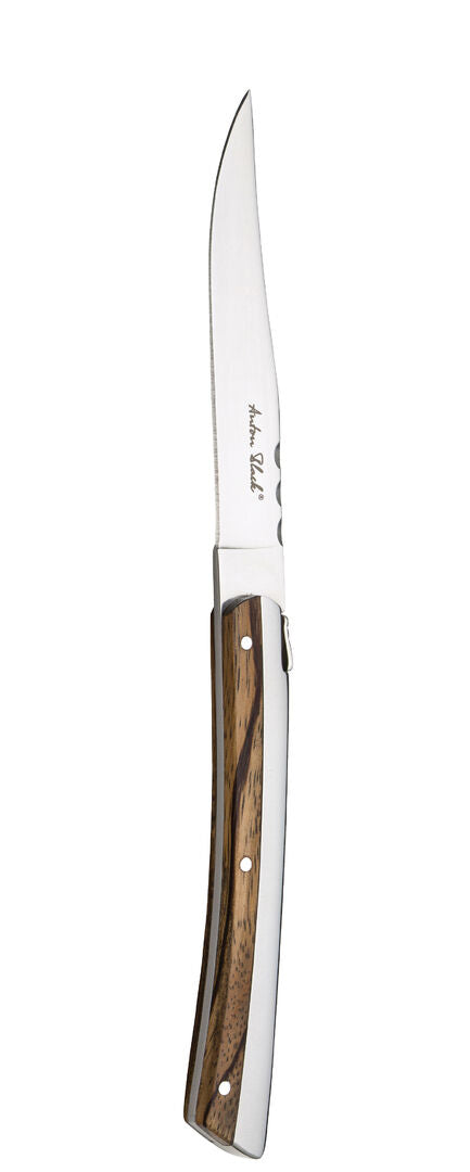Utopia Laguiole Half Wood Handled Steak Knife(Box of 12)