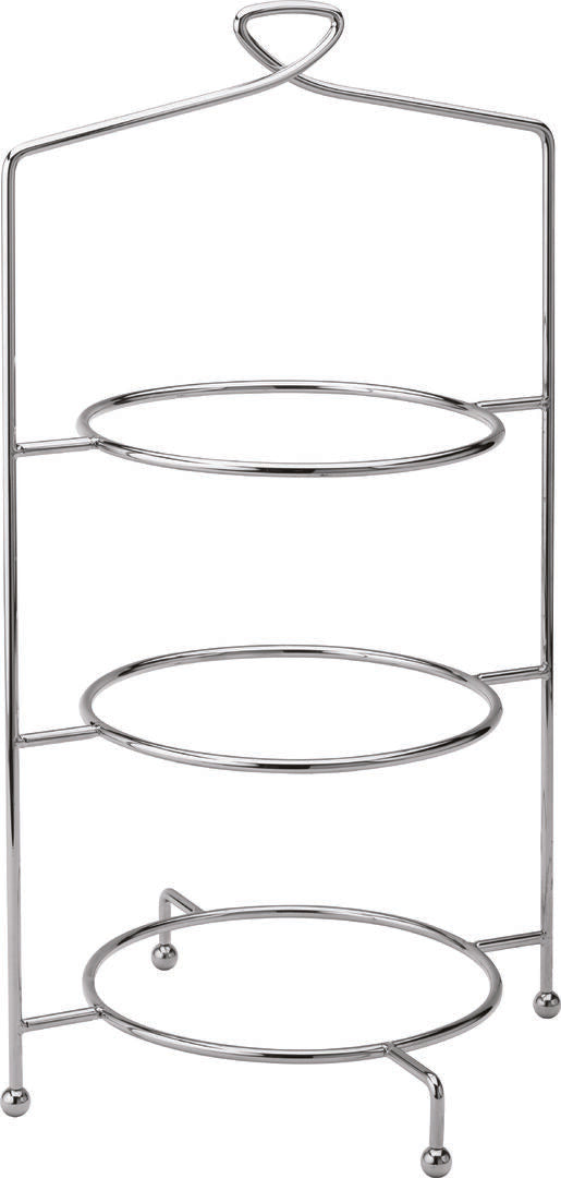 Utopia Savoy 3 Tier Cake Plate Stand 18" (46cm)(Box of 1)