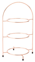 Utopia Copper 3 Tier Plate Stand 16.5" (42cm)(Box of 1)
