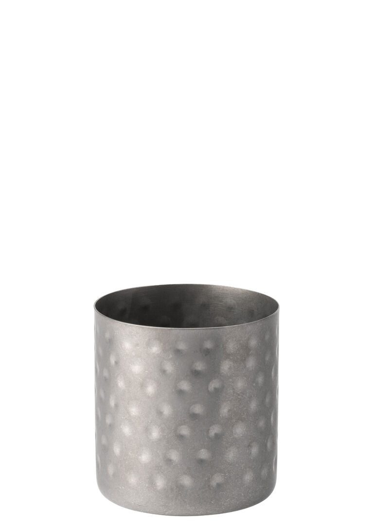 Utopia Vintage Steel Hammered Chip Cup 3.5" (8.5cm)(Box of 12)