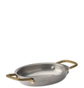 Utopia Vintage Steel Oval Dish 16.5 x 12.5cm(Box of 6)