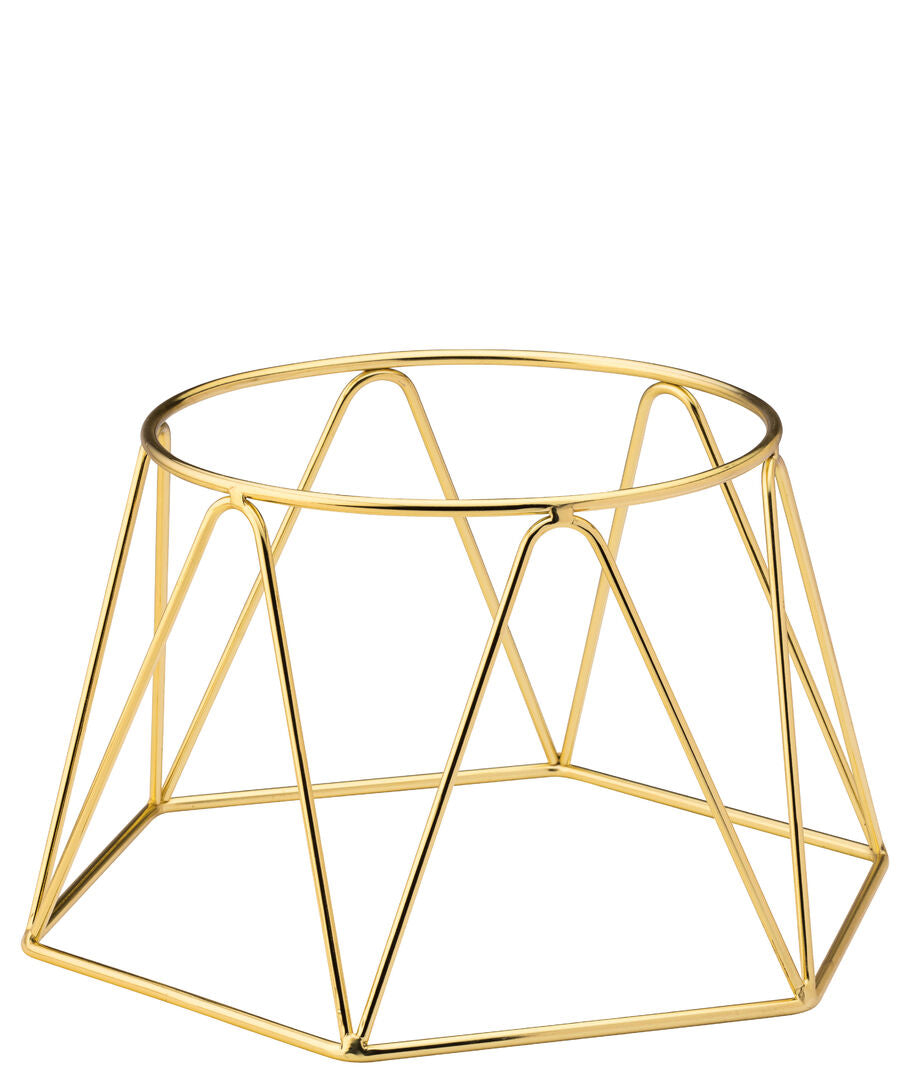 Utopia Gold Plate Riser - 19cm x 15.5cm(Box of 6)