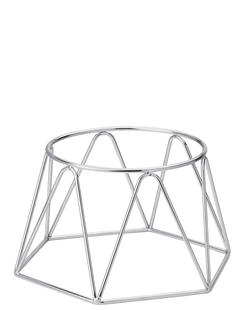 Utopia Chrome Plate Riser - 16.5cm x 13cm(Box of 6)