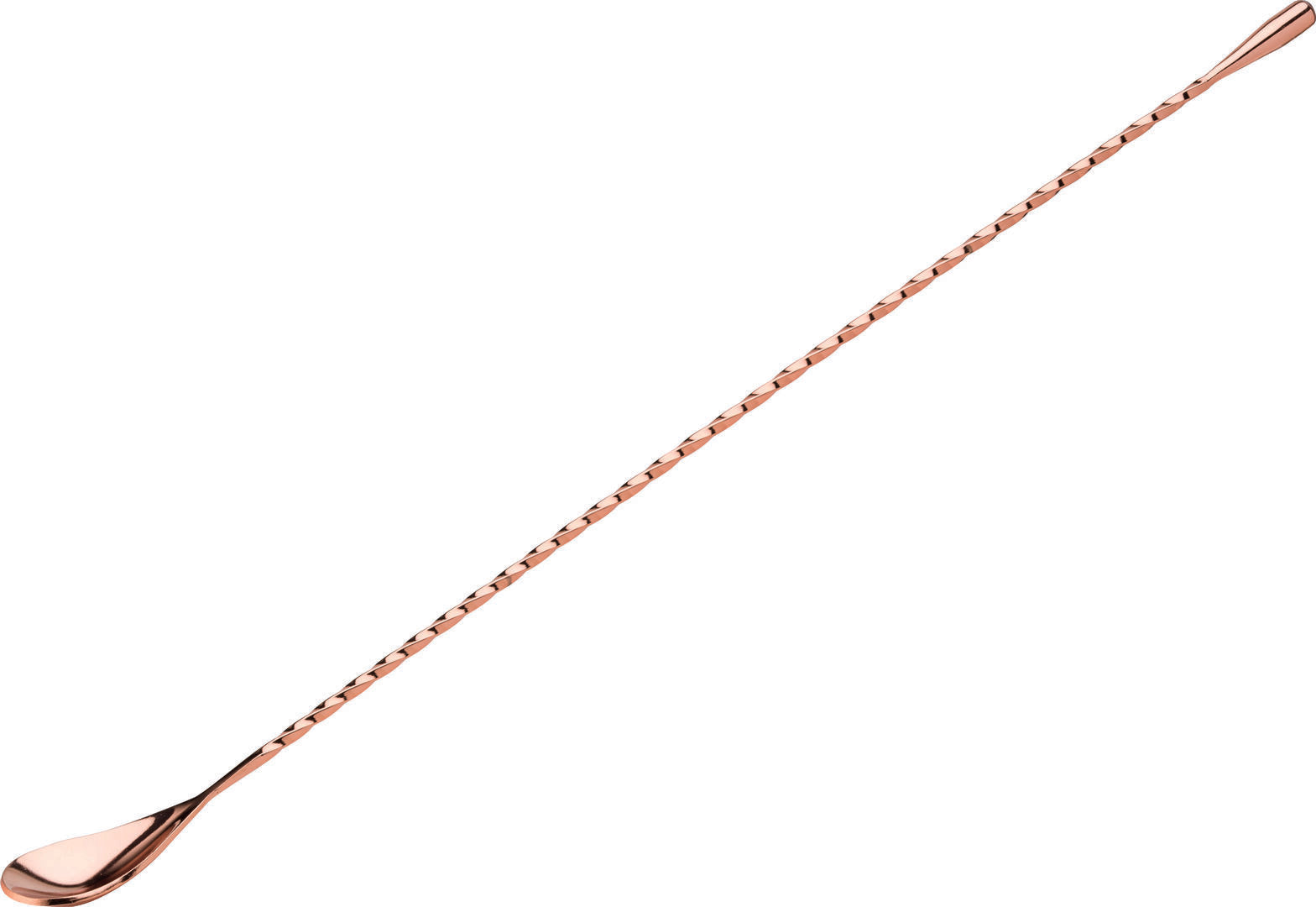 Utopia Teardrop Copper Cocktail Mixing Spoon 15.75"(40cm)(Box of 12)