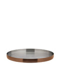 Utopia Brushed Copper Round Plate 9" (23cm)(Box of 6)