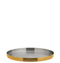 Utopia Brushed Gold Round Plate 9" (23cm)(Box of 6)