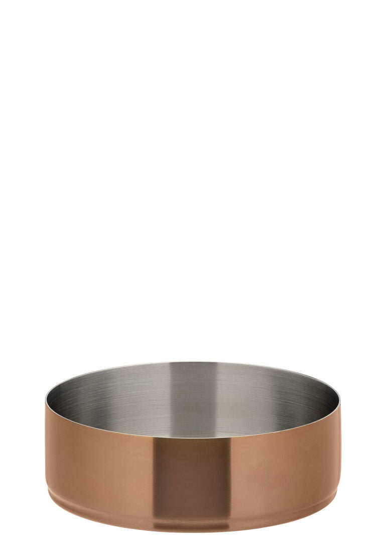 Utopia Brushed Copper Round Bowl 5.5" (14cm)(Box of 6)