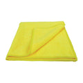 Yellow Microfibre Cloths 40x40cm Pack of 10