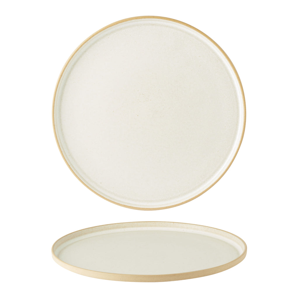 Oyster Walled Plate 21cm/8.25" Box of 6