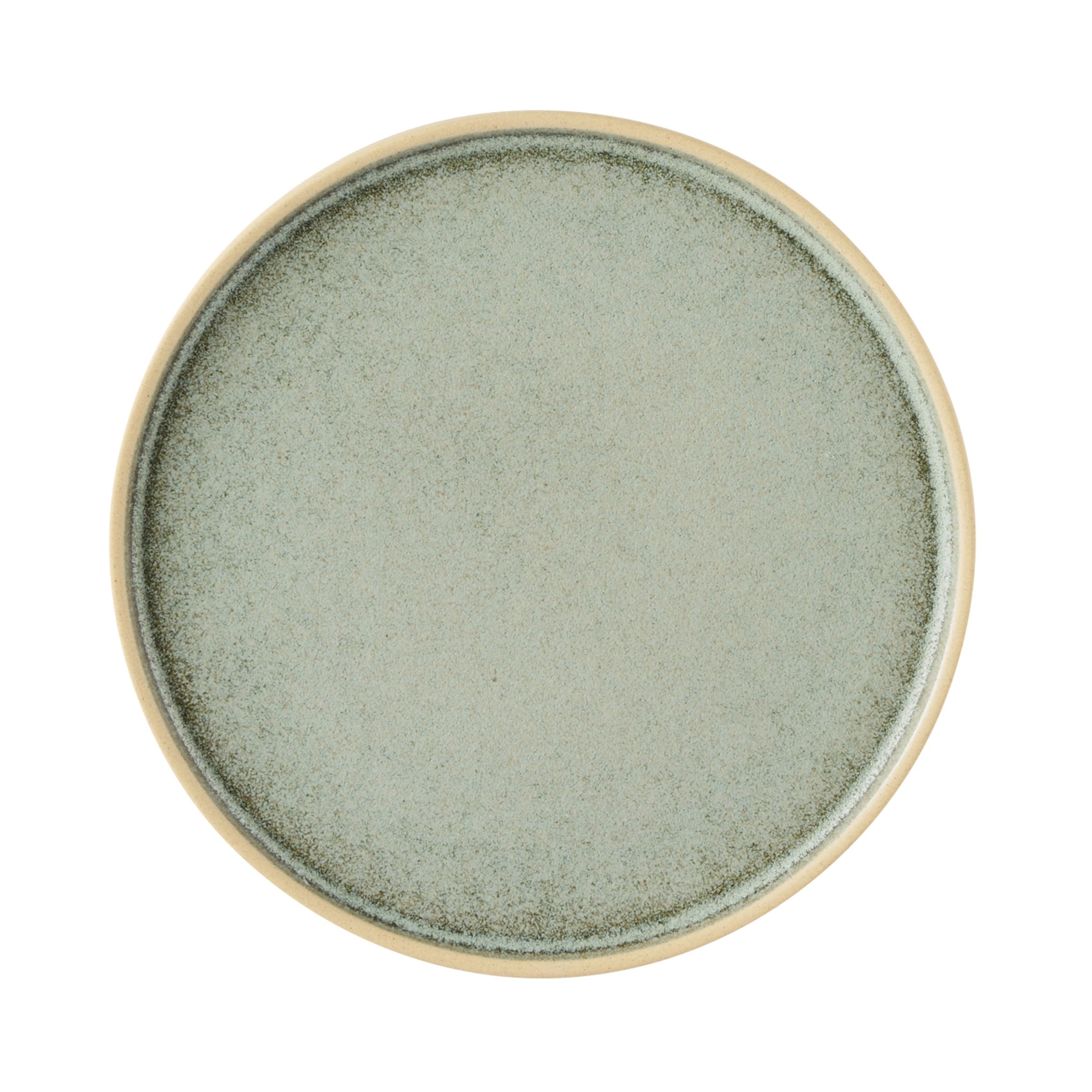 Pistachio Walled Plate 21cm/8.25" Box of 6