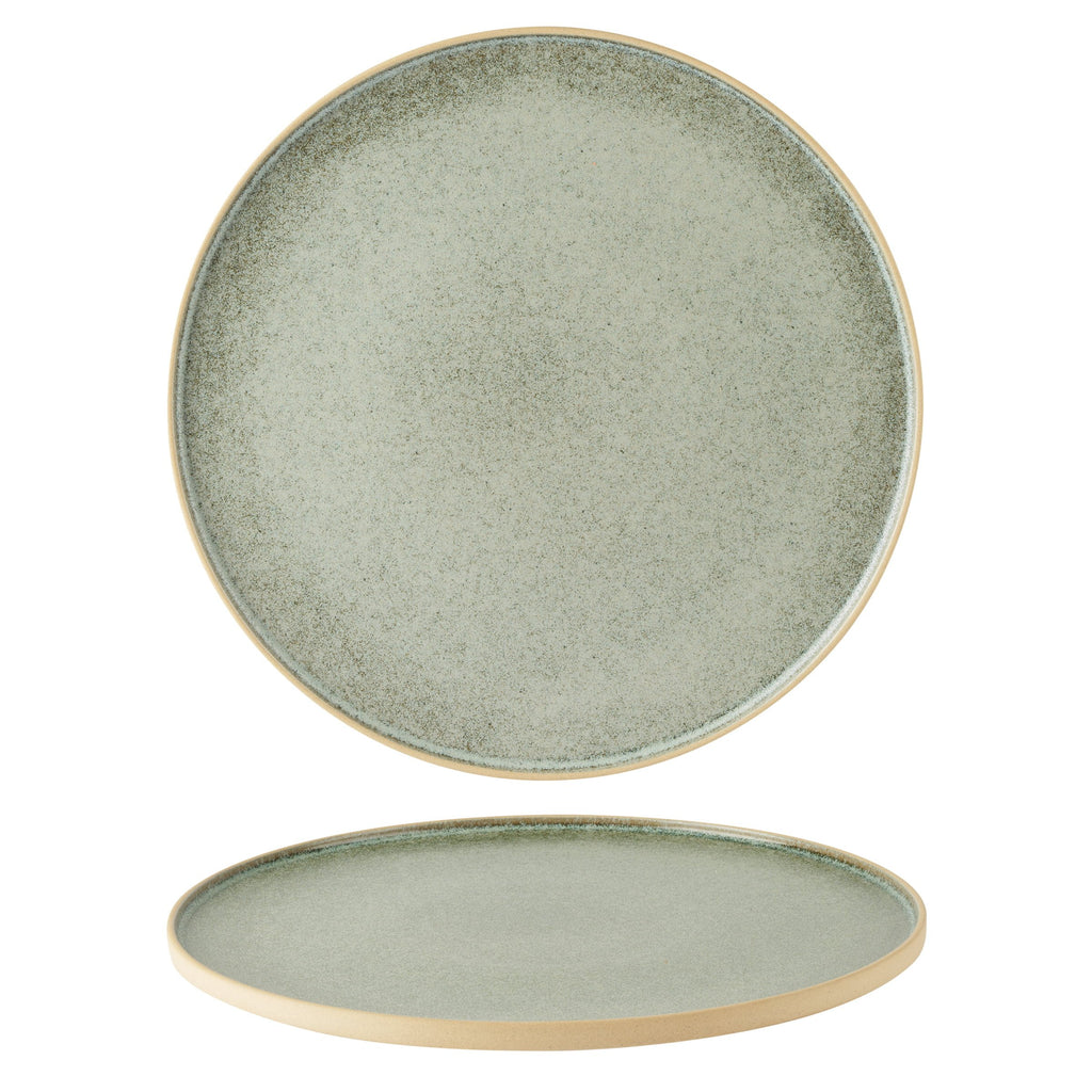 Pistachio Walled Plate 31cm/12" Box of 6