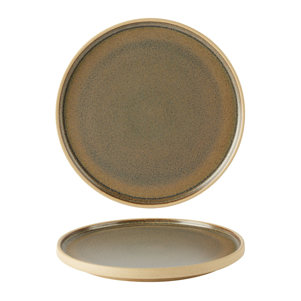 Fawn Walled Plate 21cm/8.25" Box of 6
