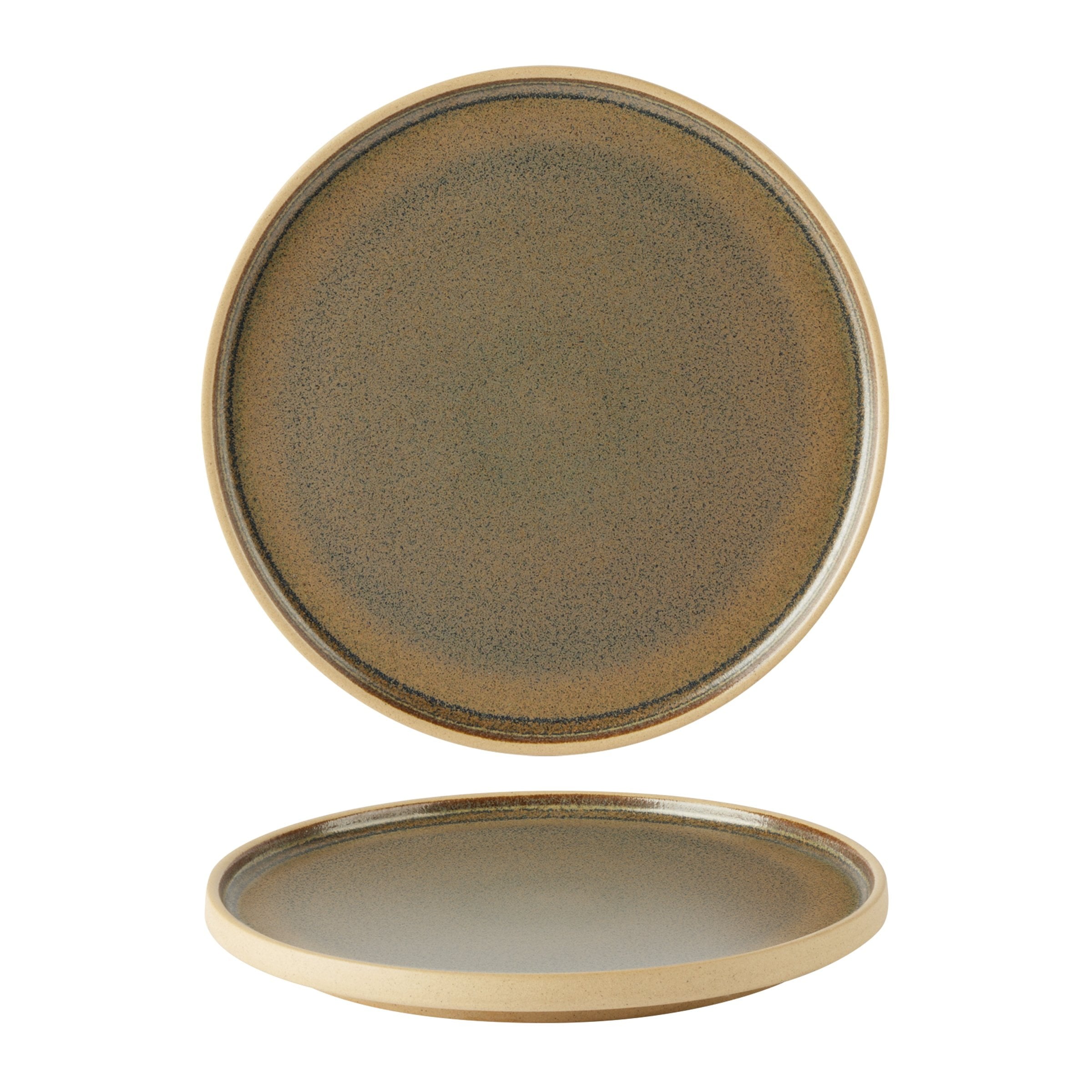 Fawn Walled Plate 21cm/8.25" Box of 6