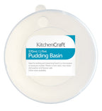 KitchenCraft Plastic Pudding Basin and Lid, 570ml Pack of 12