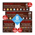 Food Allergen Awareness Catering Sign Pack