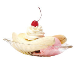 Alaska Banana Split Dish Pack of 6