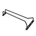 Matt Black Glass Hanger 10"