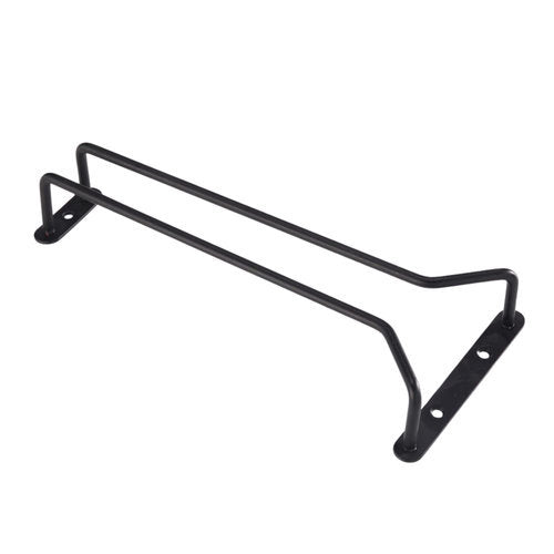Matt Black Glass Hanger 10"