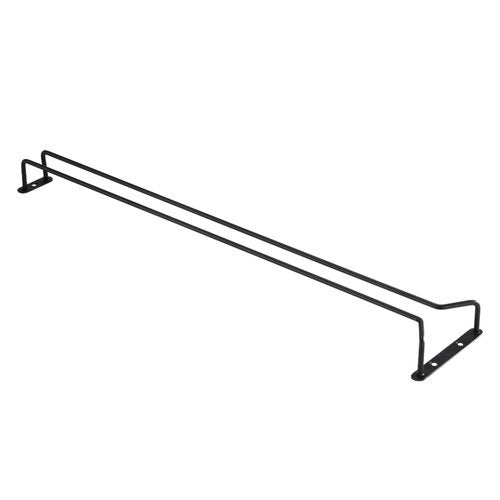 Matt Black Glass Hanger 24"