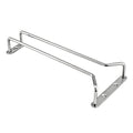 Chrome Plated Glass Hanger 10"