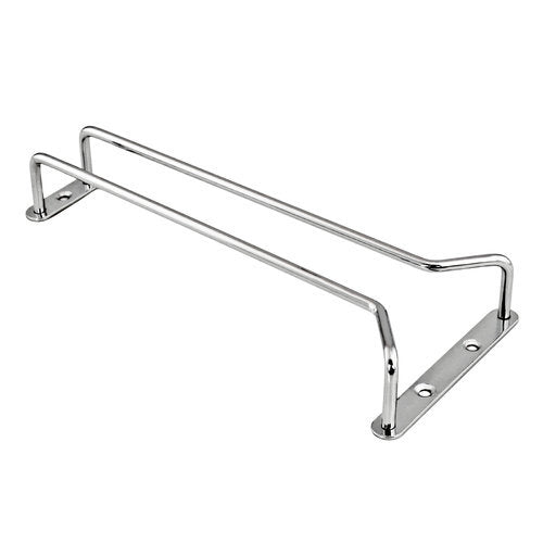 Chrome Plated Glass Hanger 10"