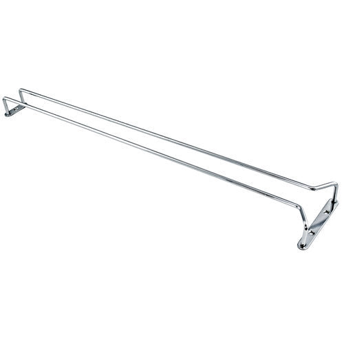 Chrome Plated Glass Hanger 24"