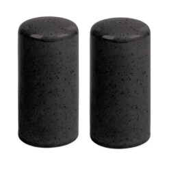 Seasons by Porcelite Graphite Pepper Pot 8cm/3" Box of 6