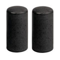 Seasons by Porcelite Graphite Salt Pot 10cm/4" Box of 6