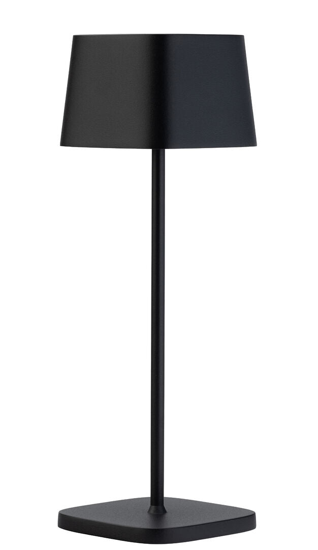 Utopia Montego LED Cordless Lamp 30cm - Black(Box of 6)