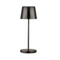 Bermuda Micro LED Cordless Lamp 21cm -Gunmetal RE (Boxes of 6)