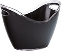 Utopia  Polycarbonate Large Champagne Bucket Black 13.75" (35cm)