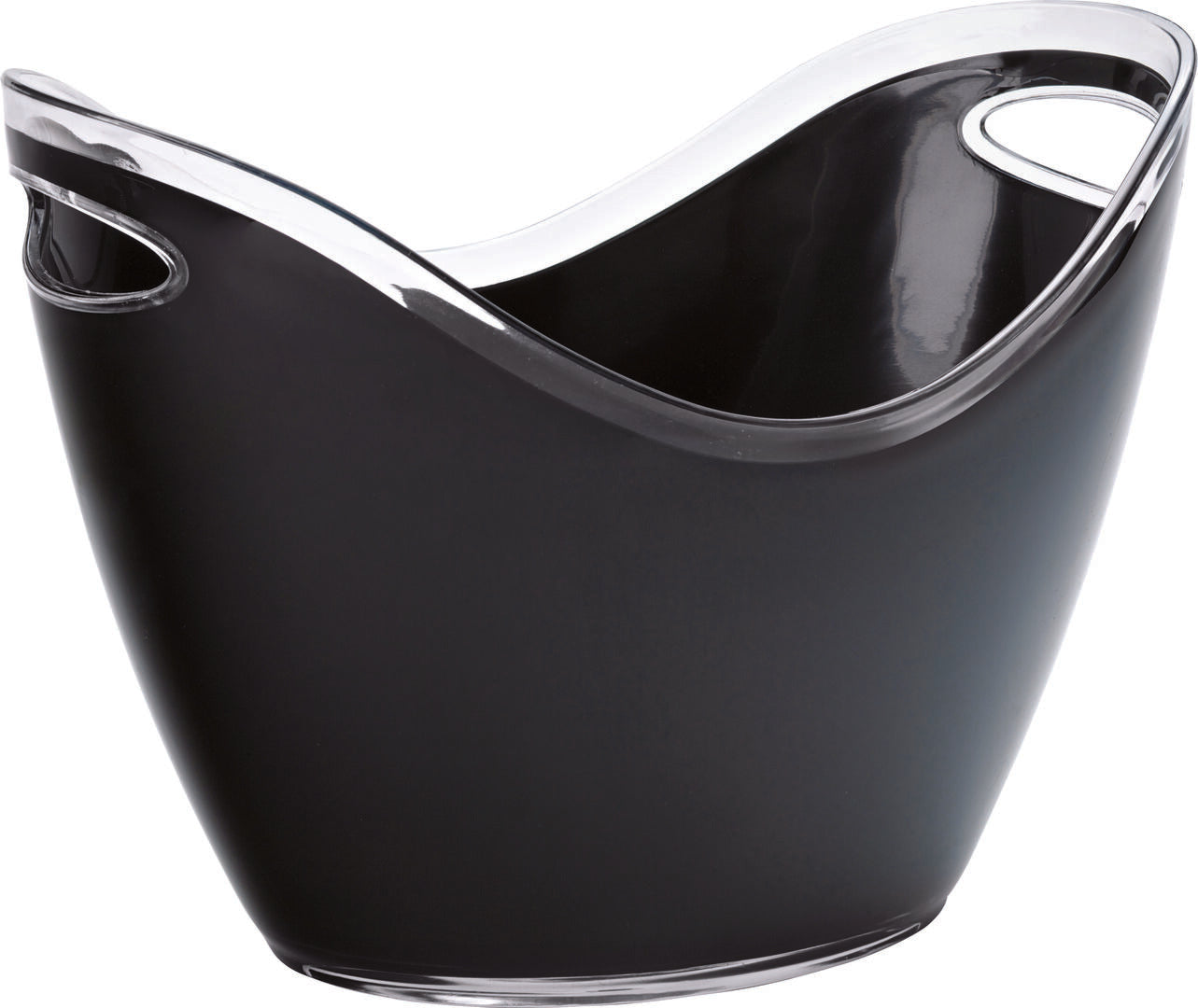 Utopia  Polycarbonate Large Champagne Bucket Black 13.75" (35cm)