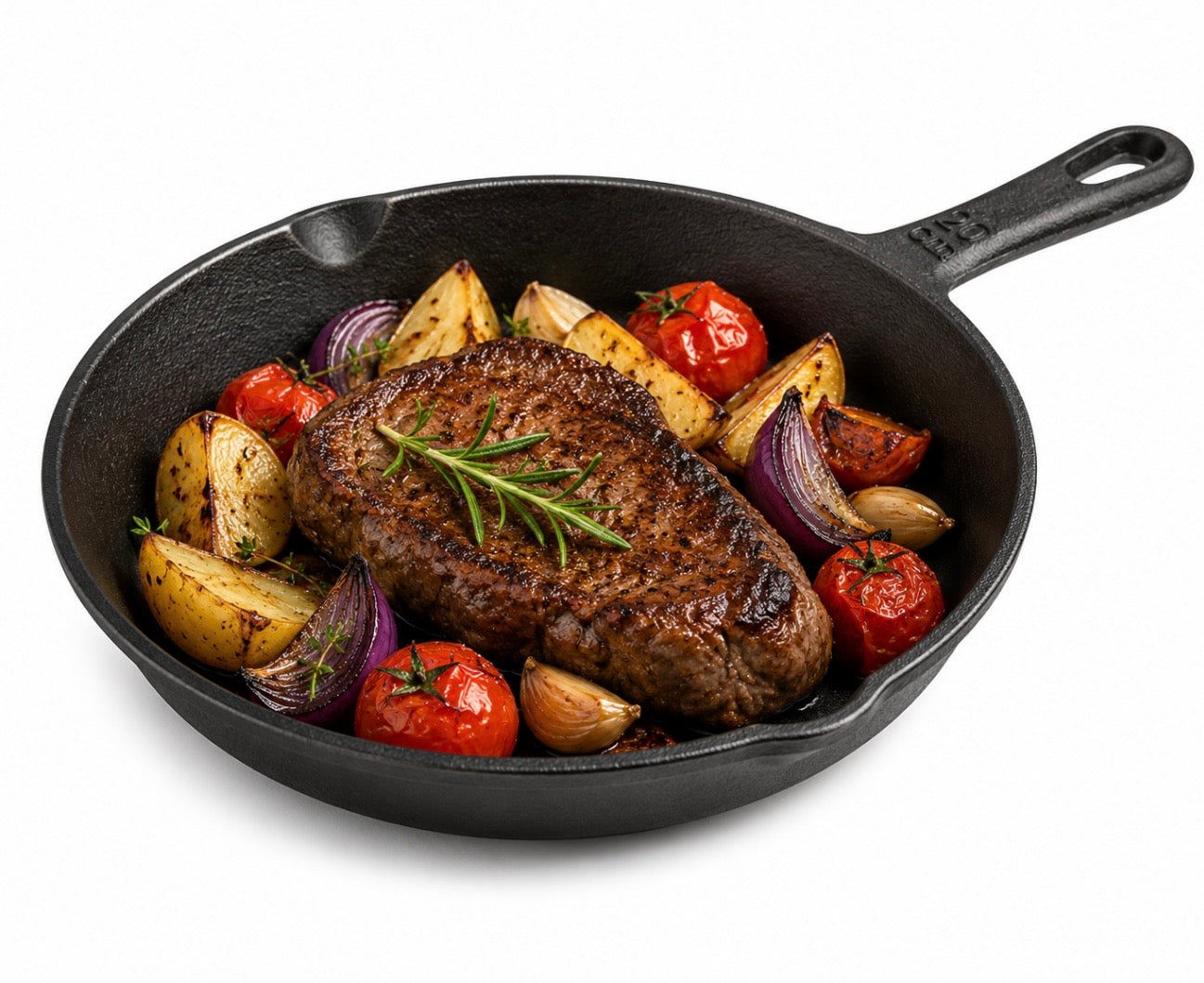 Professional Round Cast Iron Skillet 20cm