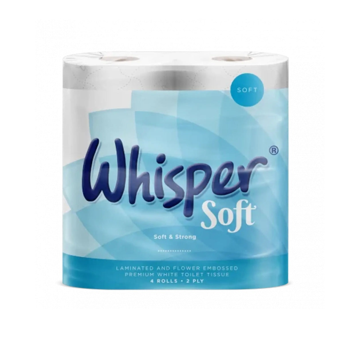 Whisper Soft Luxury Toilet Roll 2ply Pack of 40