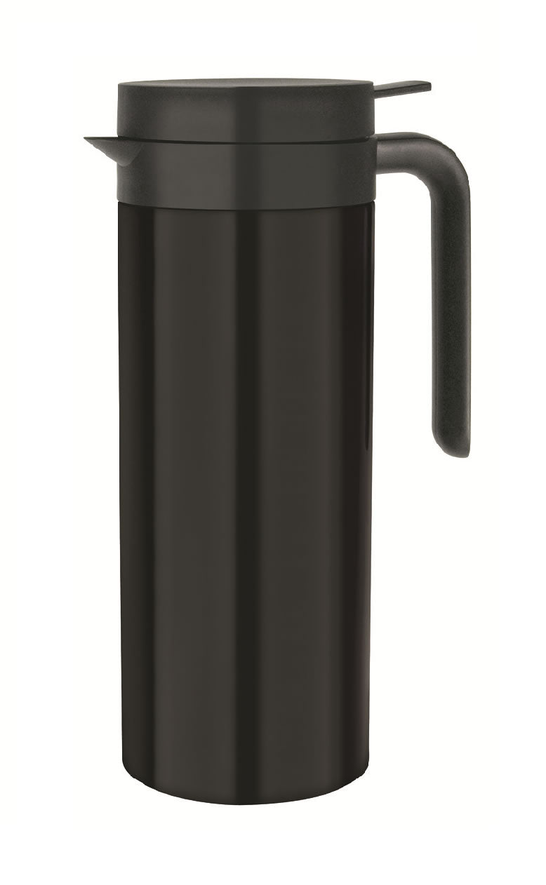 Elia Black Cylinder-Type Vacuum Jug 1.0L