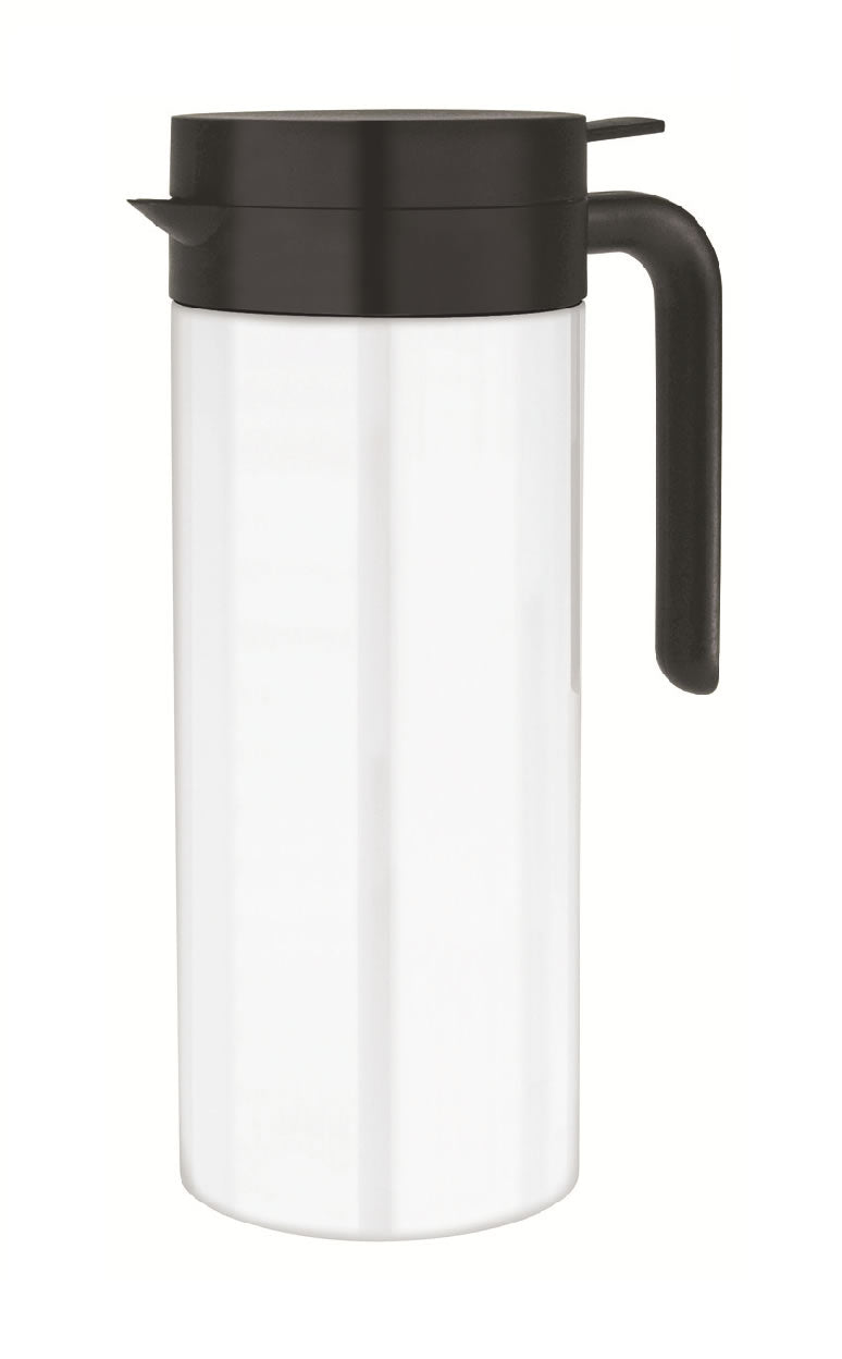 Elia White Cylinder-Type Vacuum Jug 1.0L