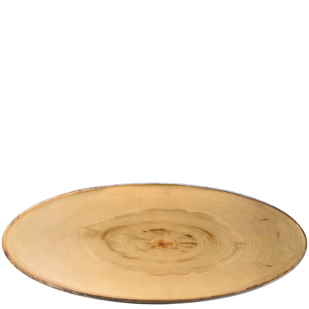 Utopia Elm Footed Oval Platter 25.5.5 x 10" (65 x 25.5cm)
