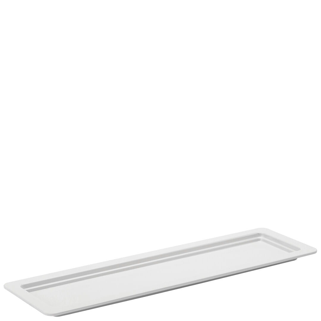 Utopia Melamine White Platters GN 2/4 - 0.5" (1.5cm) Deep(Box of 2)