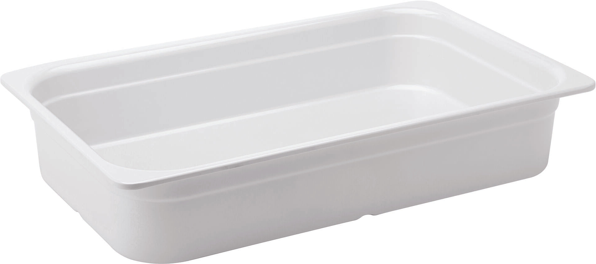 Utopia Melamine White GN 1/1 - 4" (10cm)  Deep