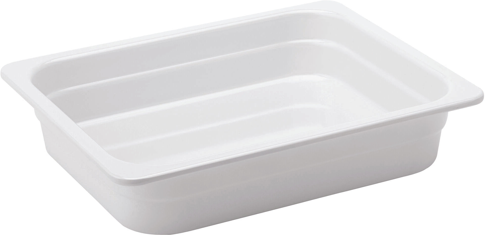 Utopia Melamine White GN 1/2 - 2.5" (6.5cm) Deep(Box of 1)