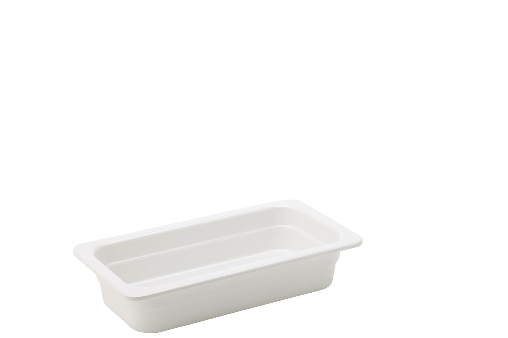 Utopia Melamine White GN 1/3 - 2.5" (6.5cm)  Deep