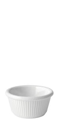 Utopia Fluted White Ramekin 3oz (9cl)